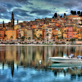 Menton old town  by Jean Marc Colonna d'Istria - City,  Street & Park Historic Districts
