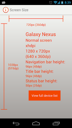 Screen Size