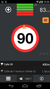 Captura de pantalla de la aplicacion Android CamSam PLUS