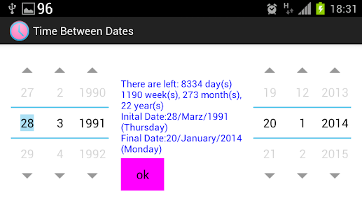 How to download Date between Times lastet apk for pc