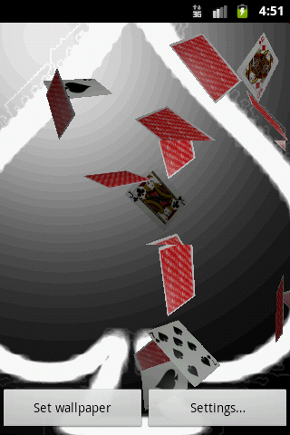 Poker Cards Live Wallpaper