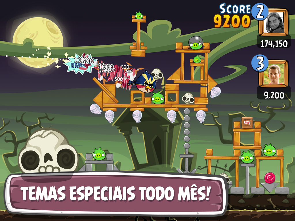   Angry Birds Friends: captura de tela 