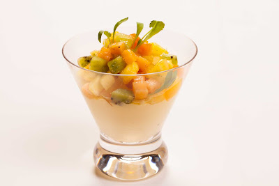 A dish prepared in Celebrity Cruises's Main Restaurant.