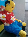 Sleeping Man in Legoland