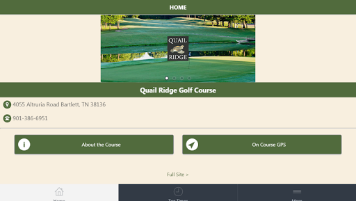 Quail Ridge Golf Course TN