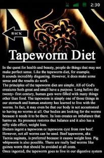 Free Download Tapeworm Diet APK