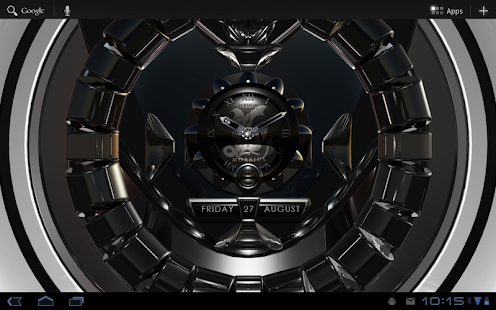 MORBIUS designer clock widget - screenshot thumbnail
