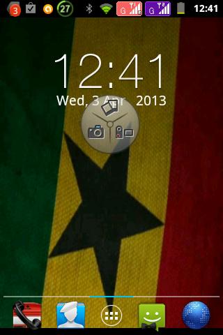 Ghanaian flag livewallpaper