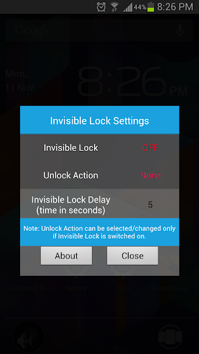 Invisible Lock