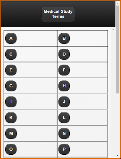 Medical Study Terms