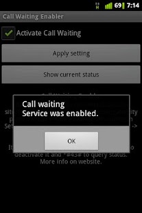 Lastest Call Waiting Enabler APK for Android