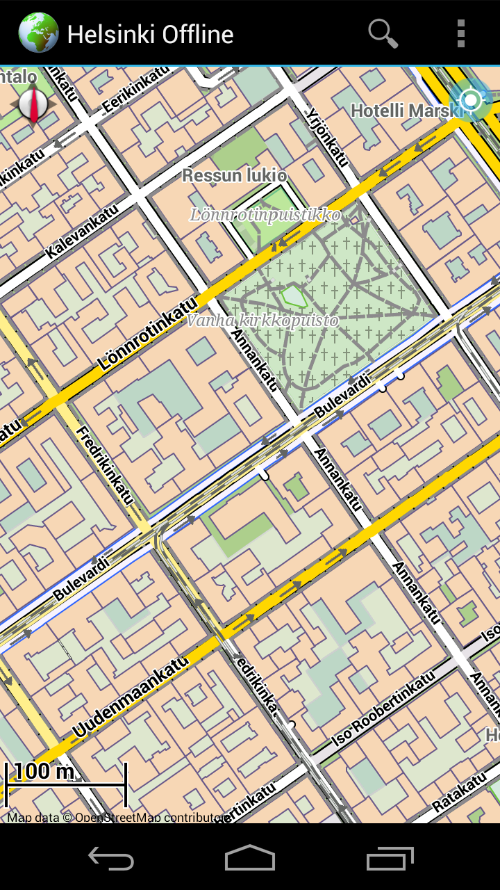 Offline Map Helsinki, Finland Screen 3