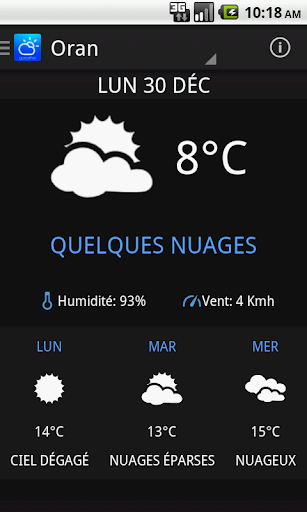 gWeather Météo Algérie