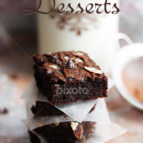 Avocado Brownies by Vrinda Mahesh - Typography Captioned Photos