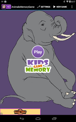 【免費解謎App】Animals Memory Game For Kids-APP點子