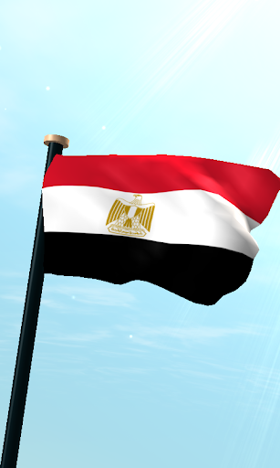 Egypt Flag 3D Live Wallpaper