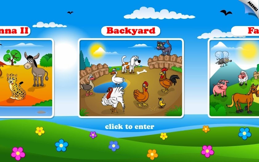 Kids Animal Word Puzzles Screen 3
