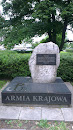 Armia Krajowa Memorial Stone