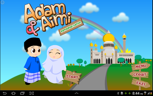 Adam dan Aimi Puasa Ramadan