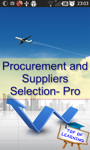 Supplier Selection Tendering