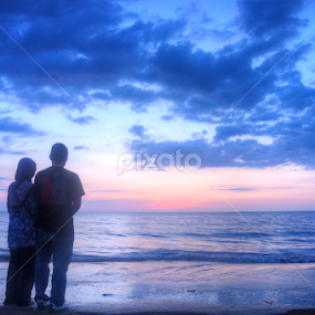couple by Mohd Abu - Landscapes Cloud Formations