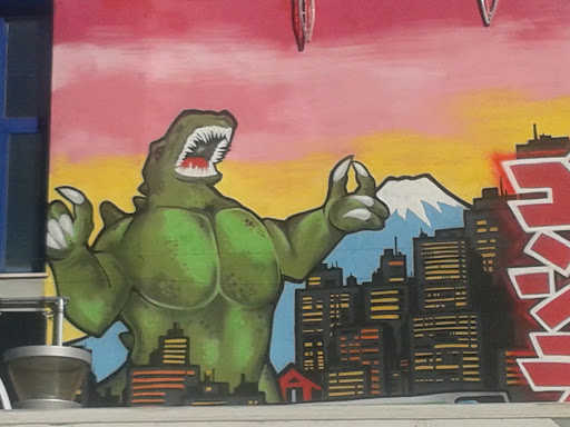 Godzilla 2 in Future City