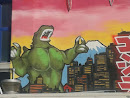 Godzilla 2 in Future City