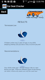 TN Child Passenger Safety Screenshots 1