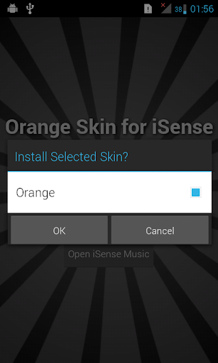 Orange Skin for iSense Music