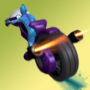 Alien Space Bike Racing for PC and MAC