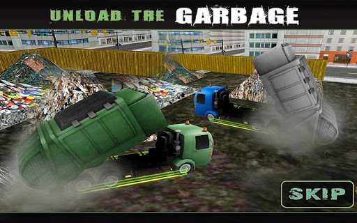 City Garbage Truck Driver 3D