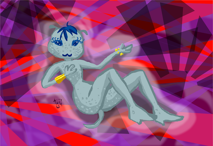Random shapes and alien