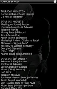 Schedule Oklahoma St Football screenshot 7
