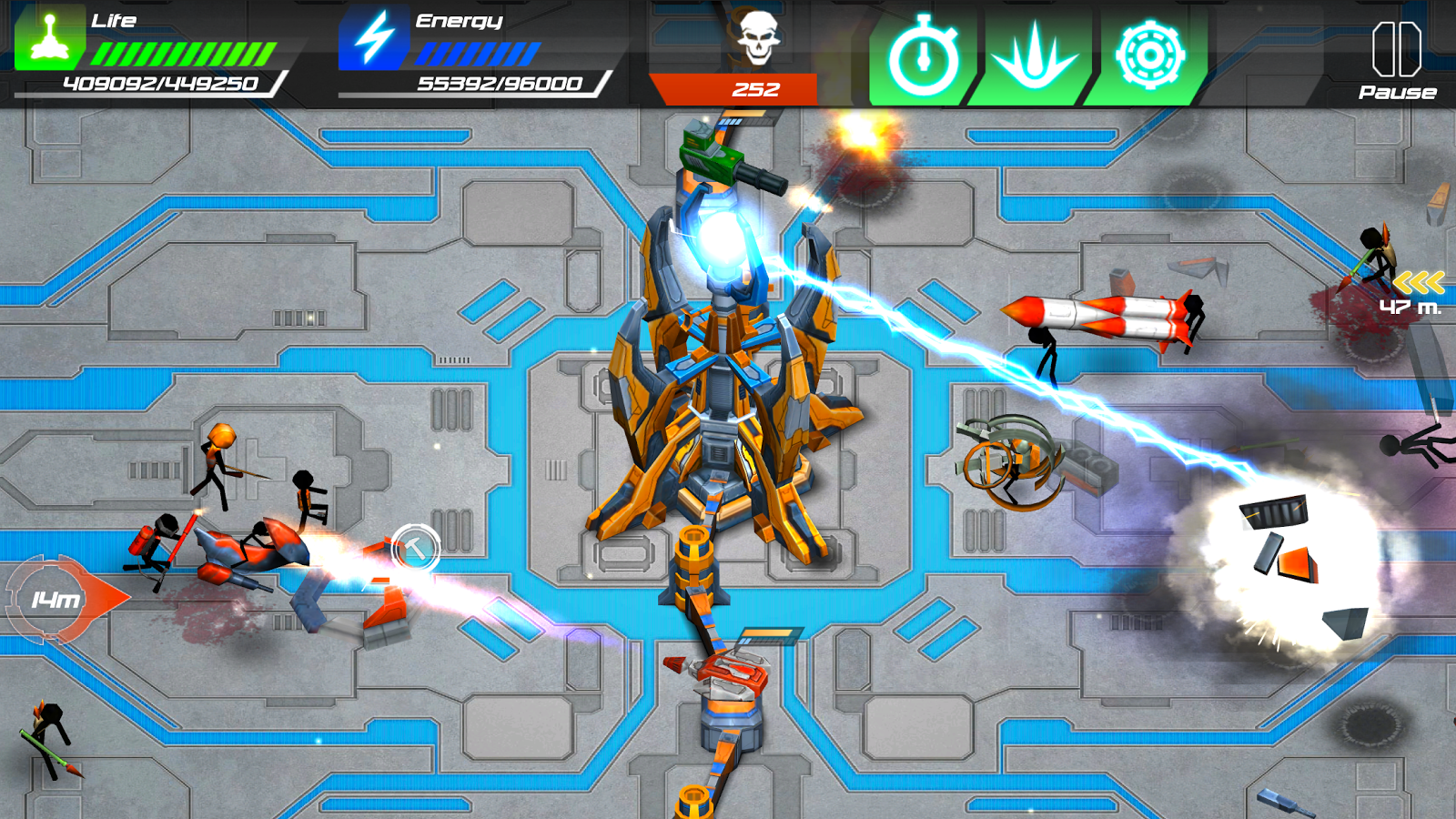 Screenshot Tesla Wars – II v1.0.8 Apk + Data Mod [Money]