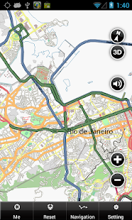 Rio De Janeiro Offline Map Screen 2