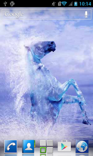 Free Download Aquatic horse LWP APK for Android