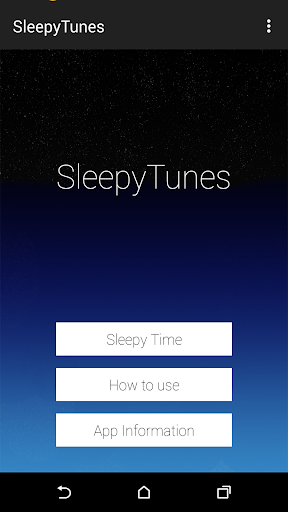 Music Timer or Stopper Sleep