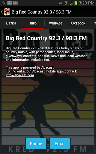 【免費音樂App】Big Red Country 92.3 / 98.3 FM-APP點子