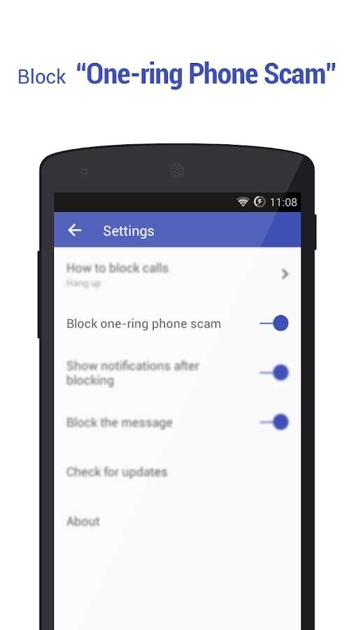   Call Blocker Free - Blacklist – zrzut ekranu 