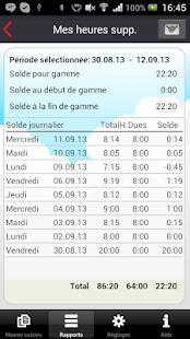  My Overtime - Contrôle Horaire – Vignette de la capture d'écran  