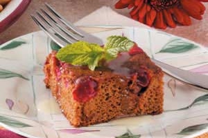 Cranberry Molasses Cake