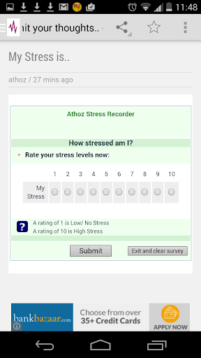 【免費健康App】Thought & Stress Manager-APP點子