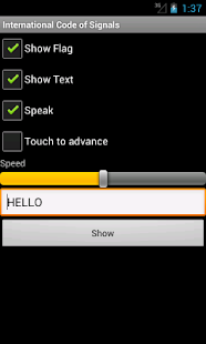 International Code of Signals screenshot