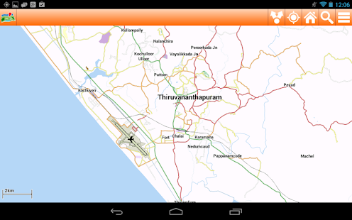 Kerala Offline mappa Map Screenshots 0