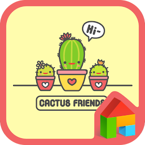 cactus friends dodol theme 4.1