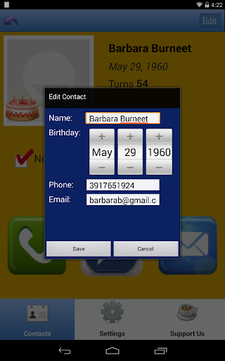 【免費娛樂App】Birthday Reminder Widget-APP點子