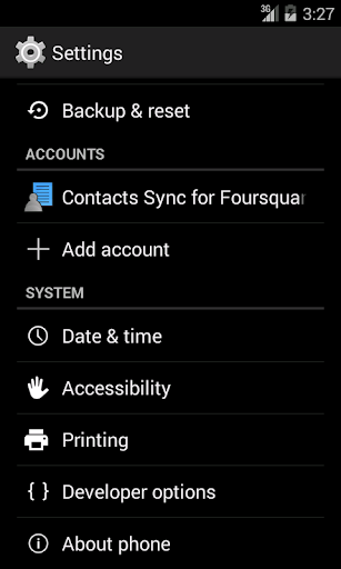 【免費社交App】Contacts Sync for Foursquare-APP點子