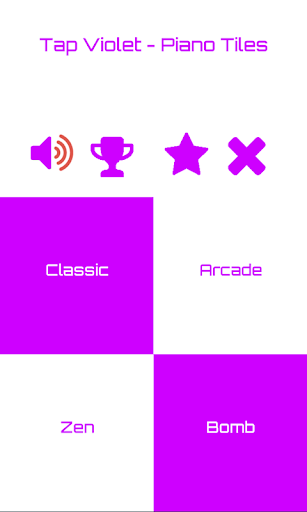 Tap Violet - Piano Tiles