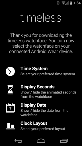 【免費個人化App】Timeless - Wear Watchface-APP點子