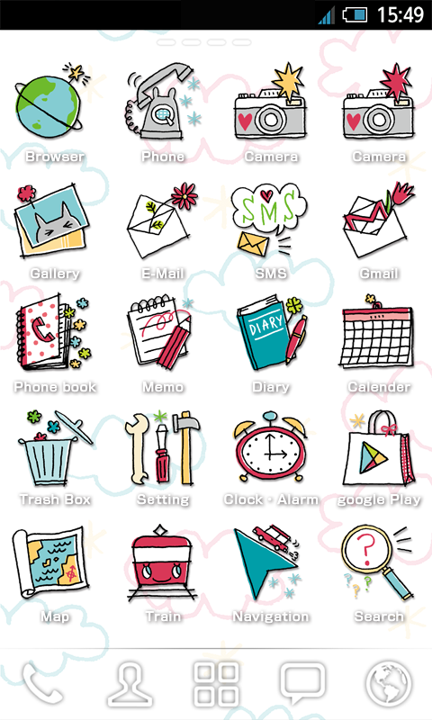 SWEET Icon Change *smilebox* Screen 2